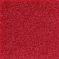 Stoffering: Kunstleder Karminrot